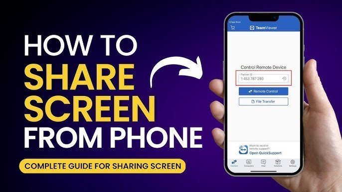 How to Use TeamViewer to Share Your Phone Screen With Another